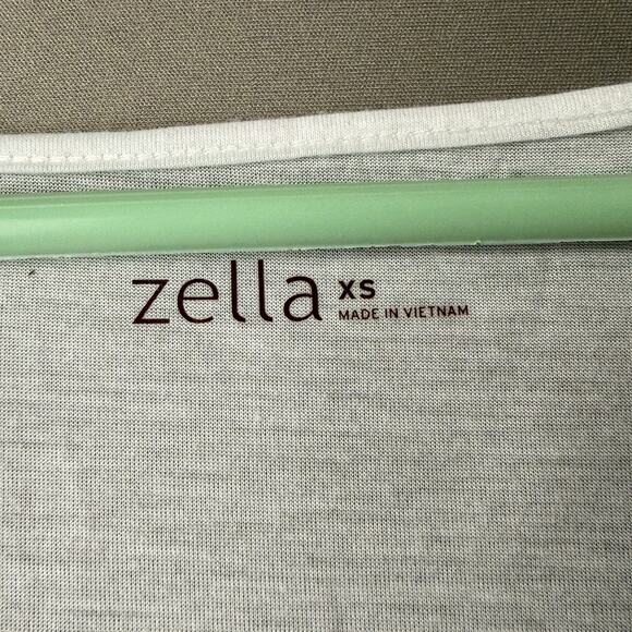 Zella Top XS White Relaxed Fit NWT - Picture 6 of 9